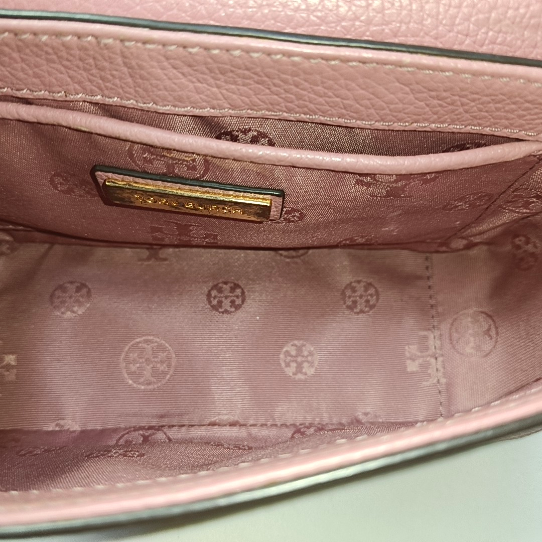 TORY BURCH Thea Red Bean Color Leather Quilted Fringe Single Shoulder Bag Crossbody Bag Golden hardware-(SKU)-938683728