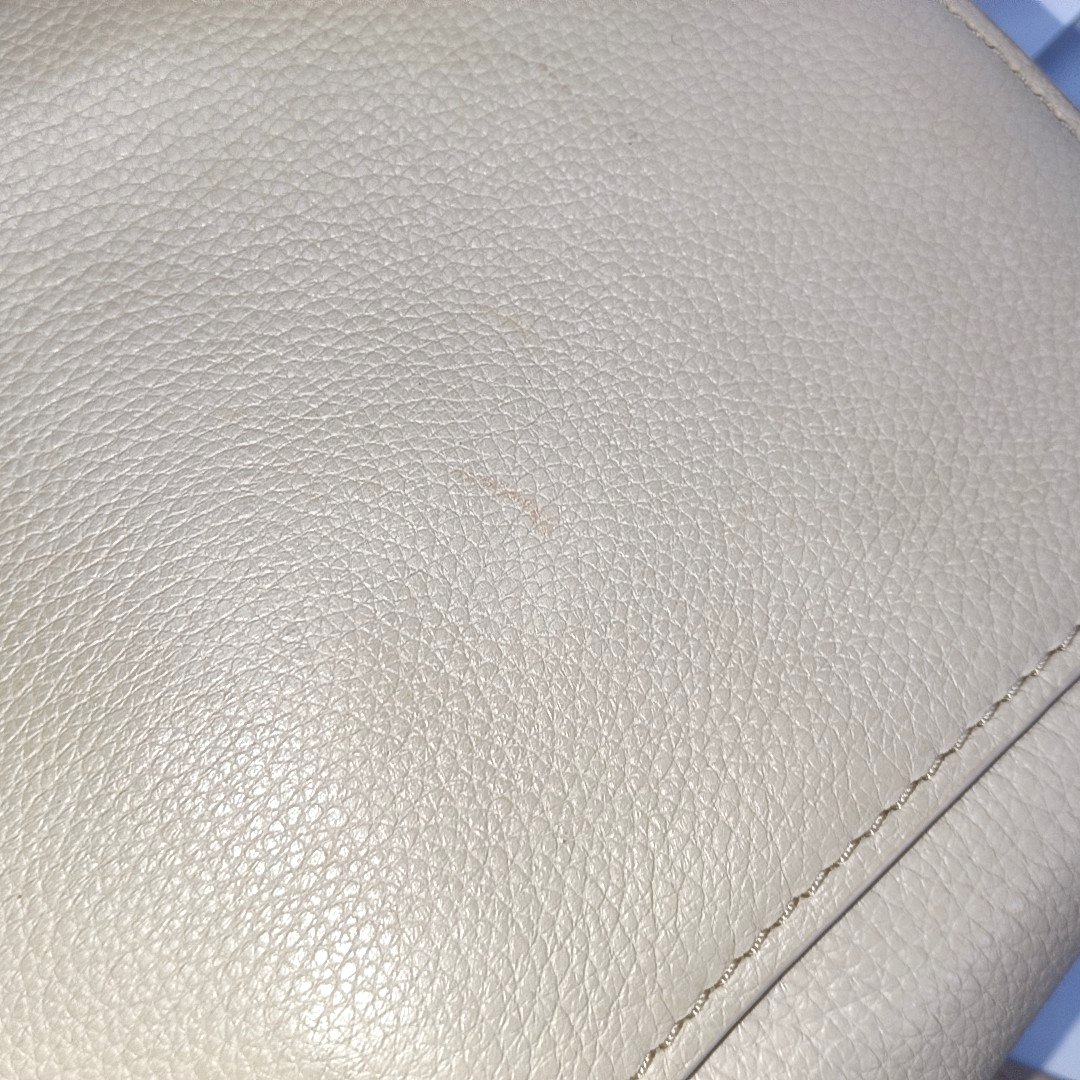 TORY BURCH Britten Nude Pink Cowhide Single Shoulder Bag Golden hardware Removable shoulder strap-(SKU)-939291612