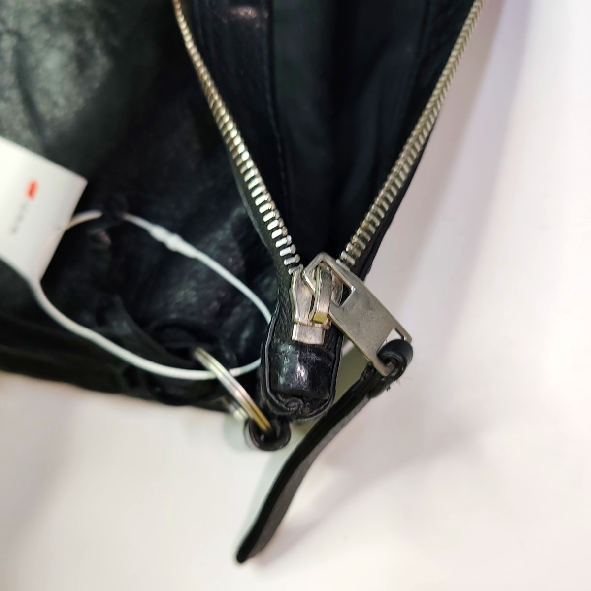 BALENCIAGA Classic City Black Lamb Skin Clutch Silver Hardware-(SKU)-935635471