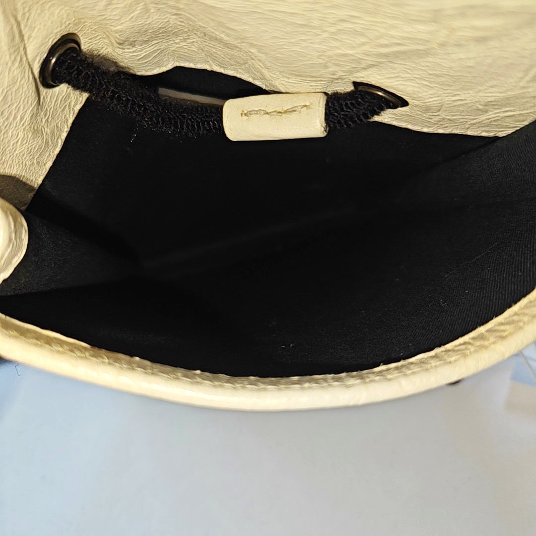 BALENCIAGA Explorer Small size White Sheepskin Single Shoulder Bag Crossbody Bag Black hardware-(SKU)-950105864