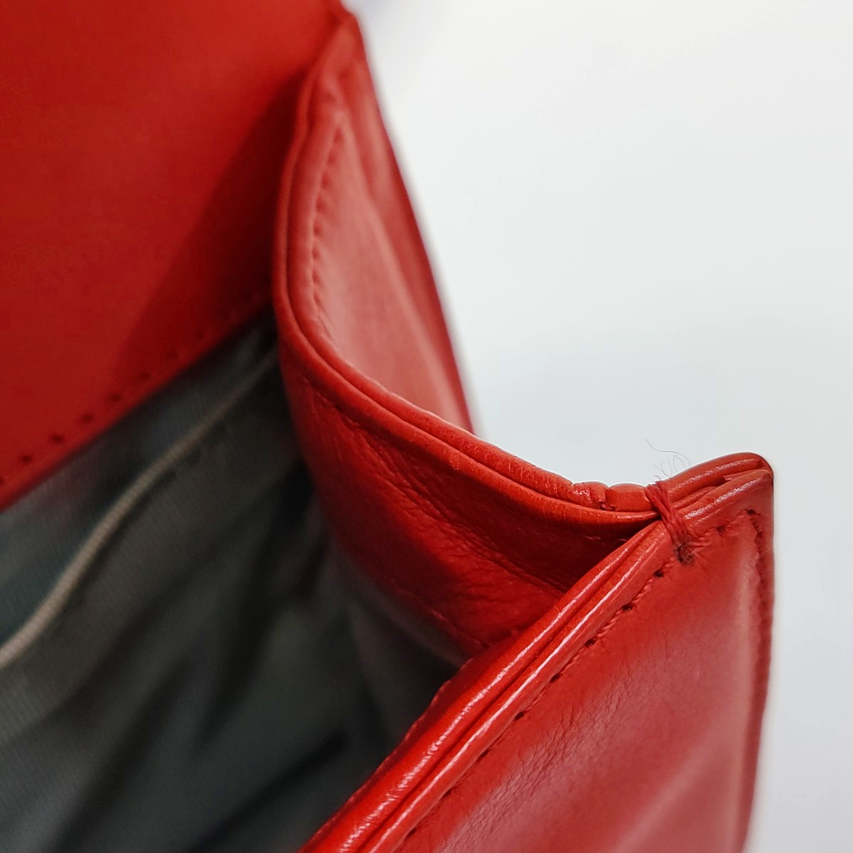 CHANEL BOY CHANEL Small Size Red Calfskin Quilted Chevron Single Shoulder Bag Crossbody Bag Rhodium Plated Hardware 18 Clasp Removable Shoulder Strap-(SKU)-943373745
