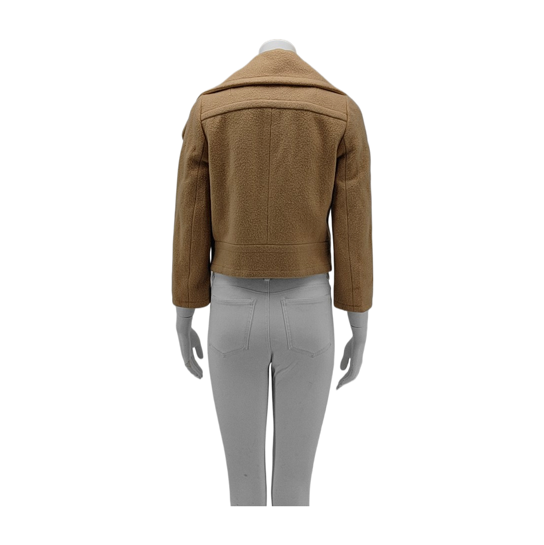 Chloé XScode Light Orange Wool Women's Long Sleeve Short Other Jacket-(SKU)-935533934