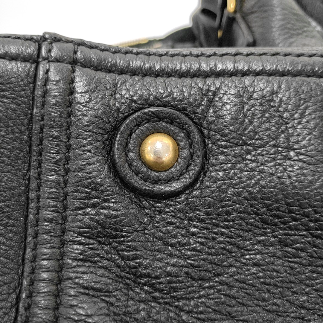 YSL DOWNTOWN CABASBlack Leather Single Shoulder Bag-(SKU)-939374057