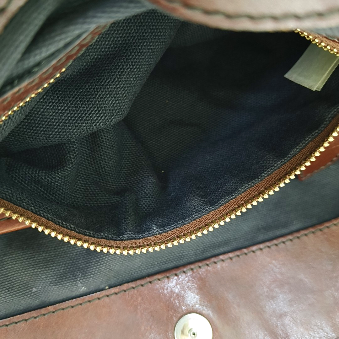BURBERRY Tote bag Brown Canvas Single Shoulder Bag Handbag Golden hardware-(SKU)-953408955