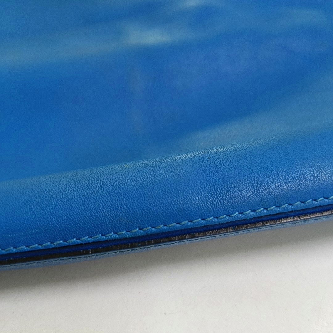 LOEWE RepeatBlue Calfskin Embossed Handbag-(SKU)-957639765