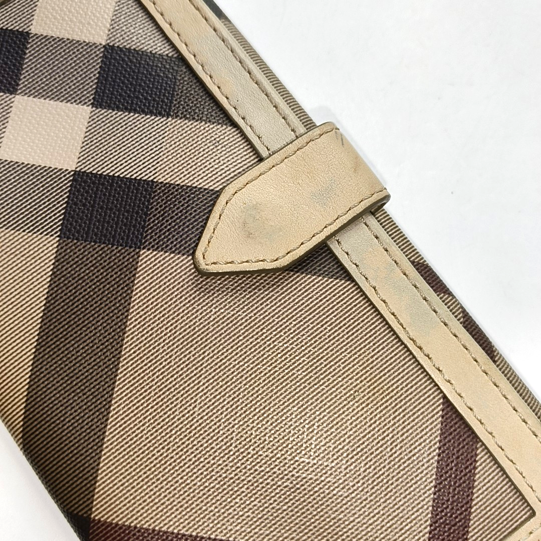 BURBERRY Multicolor Canvas Wallet Silver Hardware-(SKU)-954320481