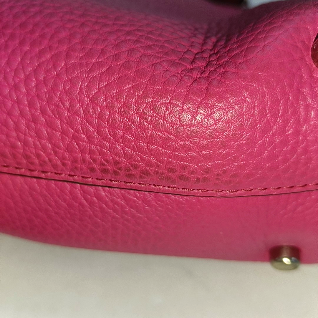 COACH SWAGGER Pink Cowhide Crossbody Bag Ruthenium color hardware Removable shoulder strap-(SKU)-928838798