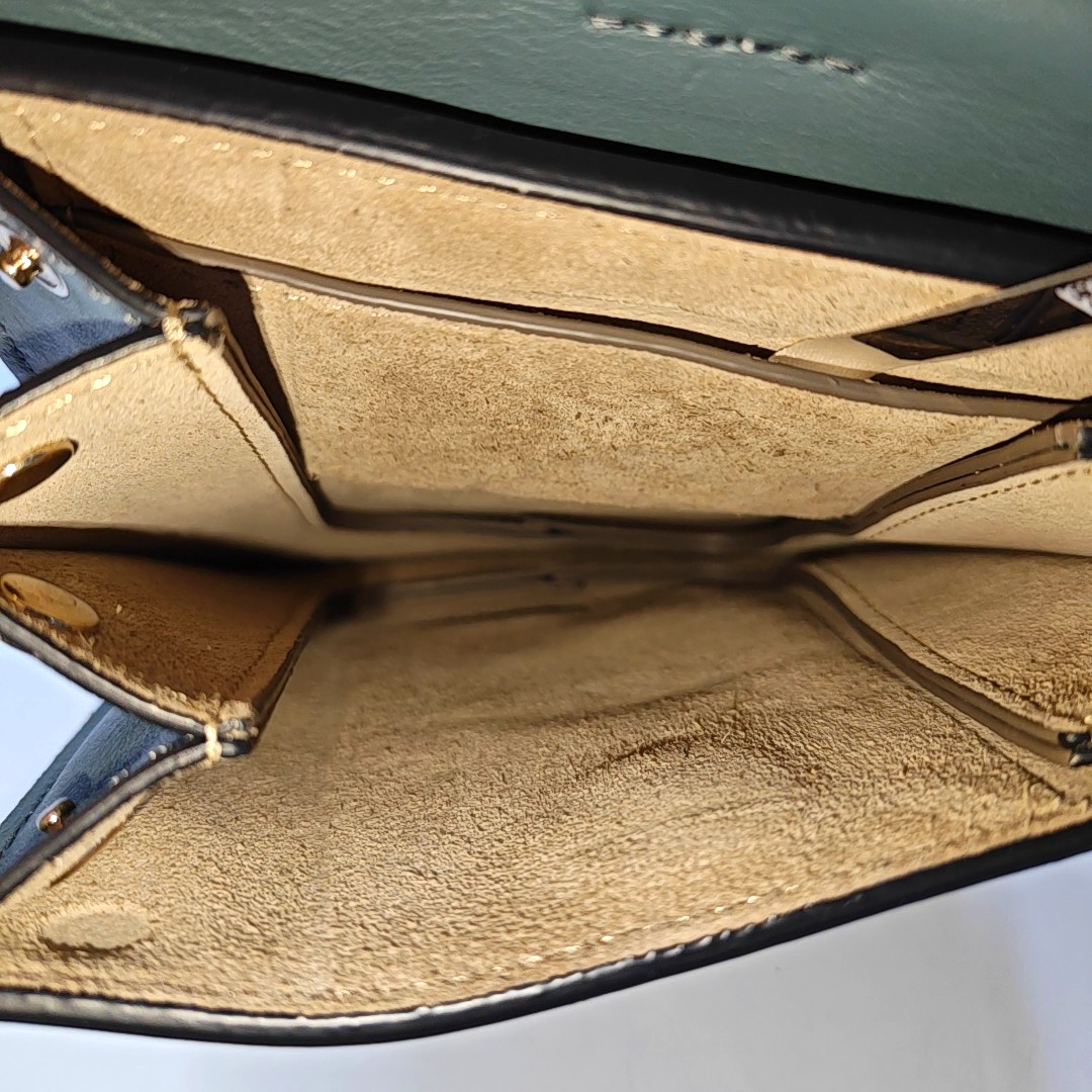 Chloé Faye Small size Blue Cow Leather Crossbody Shoulder Bag with Shoulder Strap Golden Silver Hardware Removable shoulder strap-(SKU)-957568075