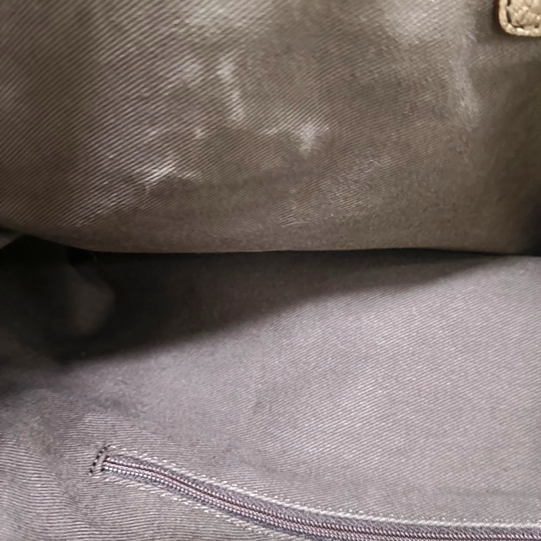 CELINE Tote bag Brown Canvas Shoulder Bag Silver Hardware-(SKU)-950569328
