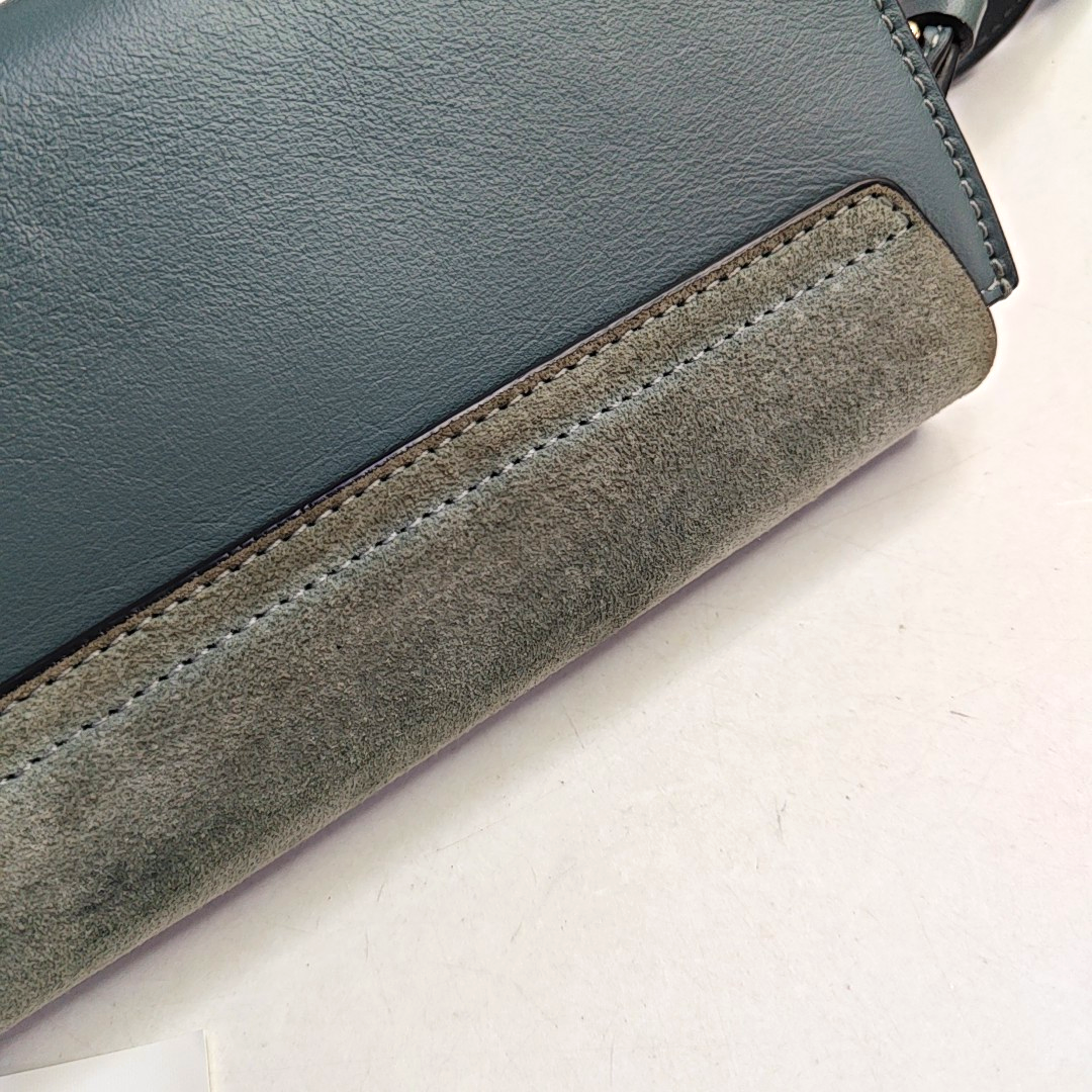 Chloé Faye Color block cowhide crossbody bag shoulder bag Golden Silver Hardware Removable shoulder strap-(SKU)-957041117