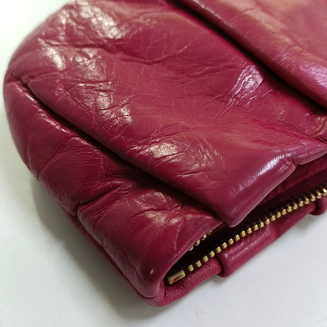 PRADA Pink leather handbag Golden hardware-(SKU)-949038827