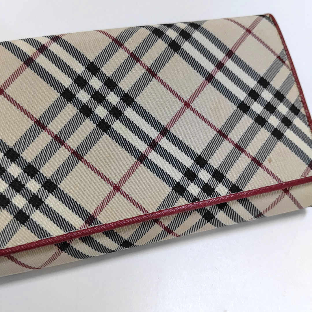 BURBERRY Multicolor Canvas Wallet Silver Hardware-(SKU)-951815564