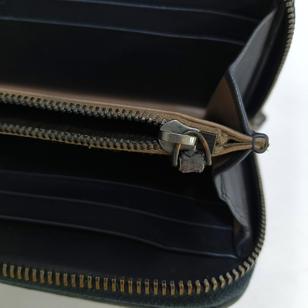 BOTTEGA VENETA Olimpia Black Cowhide Braided Rivet Wallet Black hardware-(SKU)-959767713
