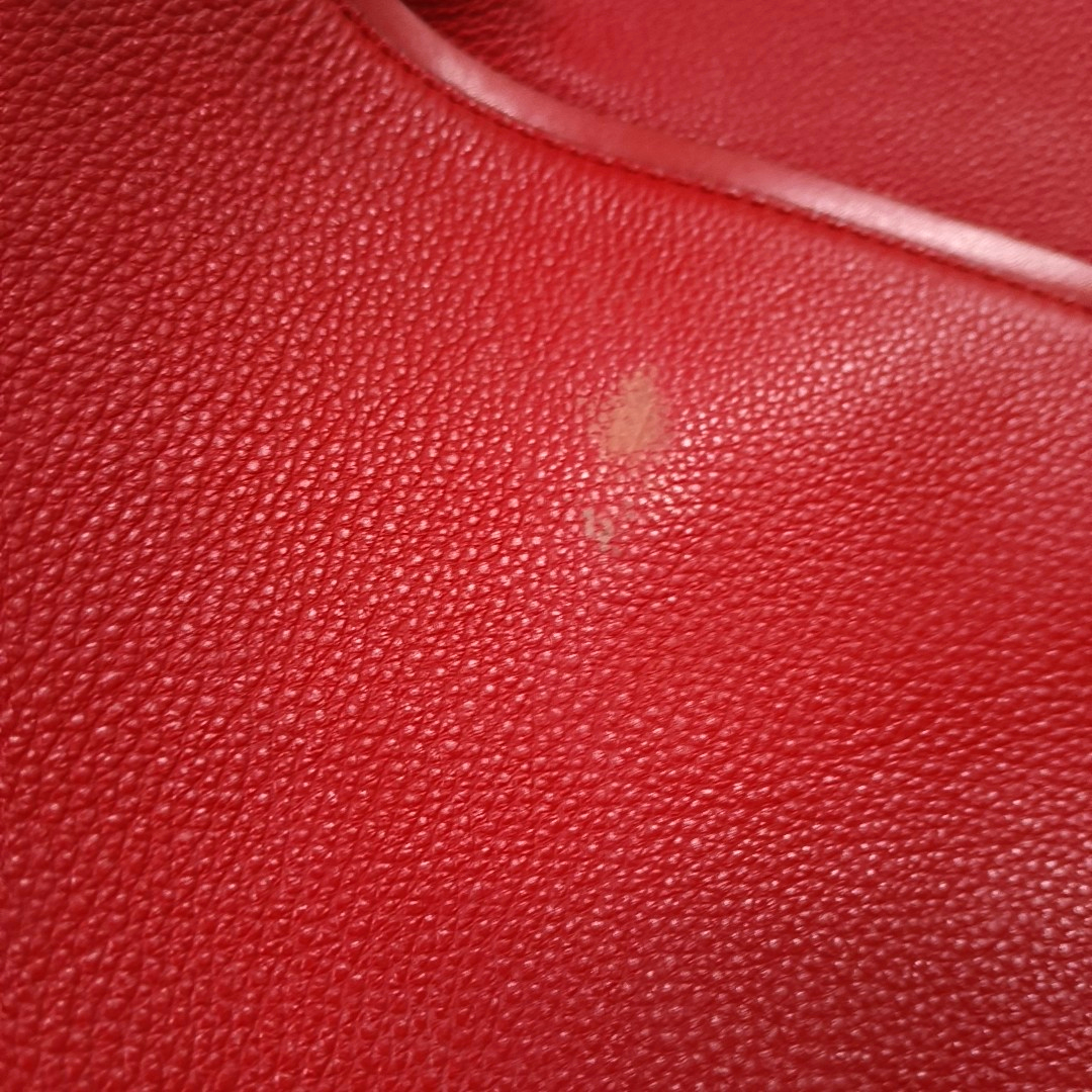 MICHAEL KORS Tote bag Red Leather Shoulder Bag Handbag Golden hardware-(SKU)-934050608