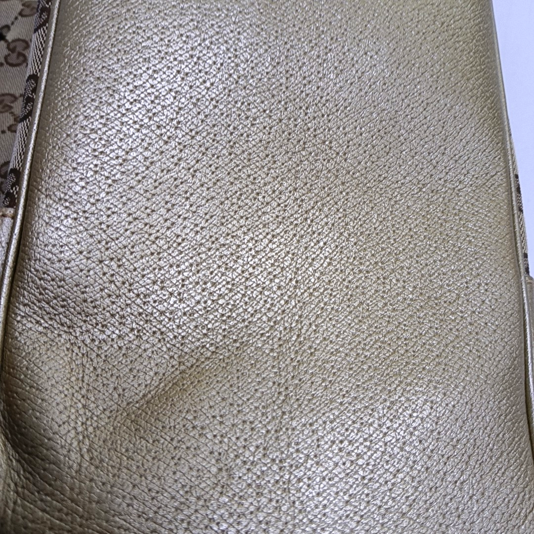 GUCCI Bree Medium size Khaki Canvas Tote Bag Silver Hardware-(SKU)-948482919