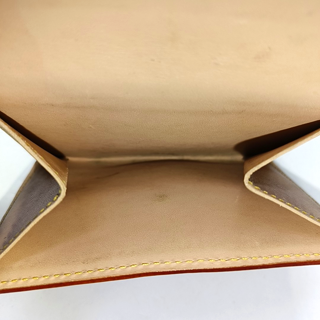 LOUIS VUITTON INTERNATIONAL White Tricolor Coated Canvas Monogrammed Wallet Golden hardware-(SKU)-956534892