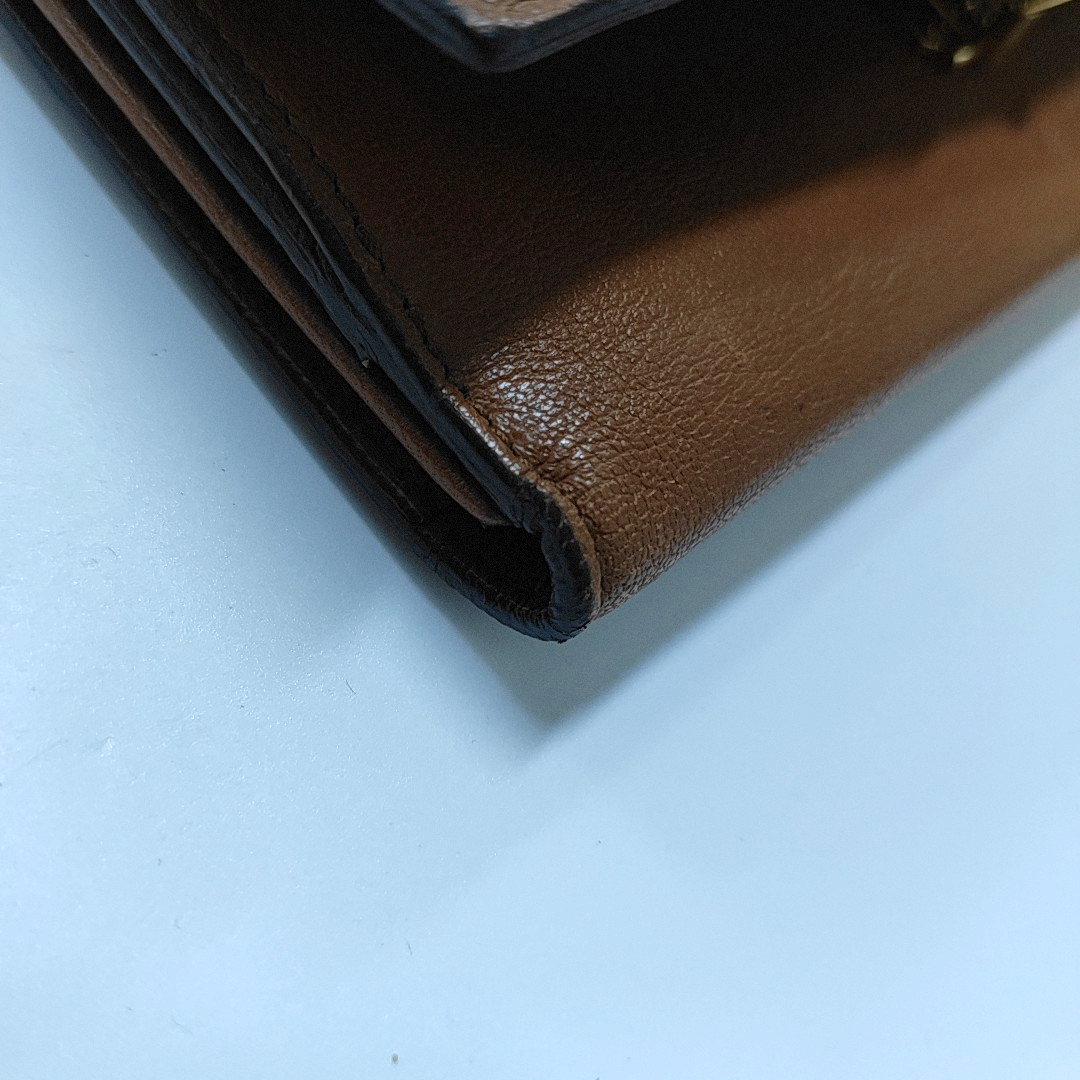 Alexander McQUEEN WalletBrown Cowhide Inlaid Wallet-(SKU)-933101055