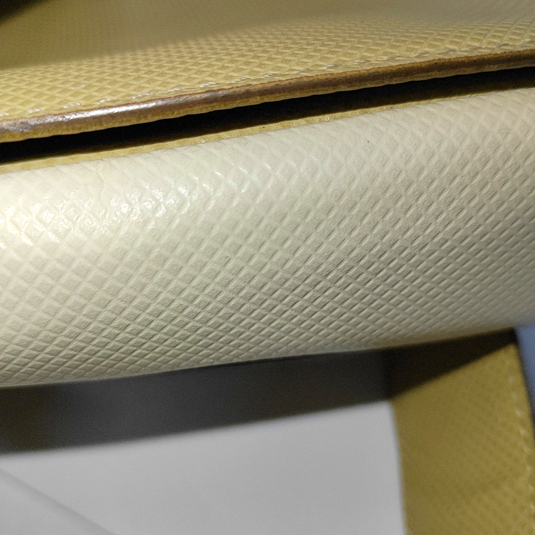 BOTTEGA VENETA Yellow Cowhide Embossed Single Shoulder Bag Silver Hardware Vintage model Removable shoulder strap-(SKU)-930402903