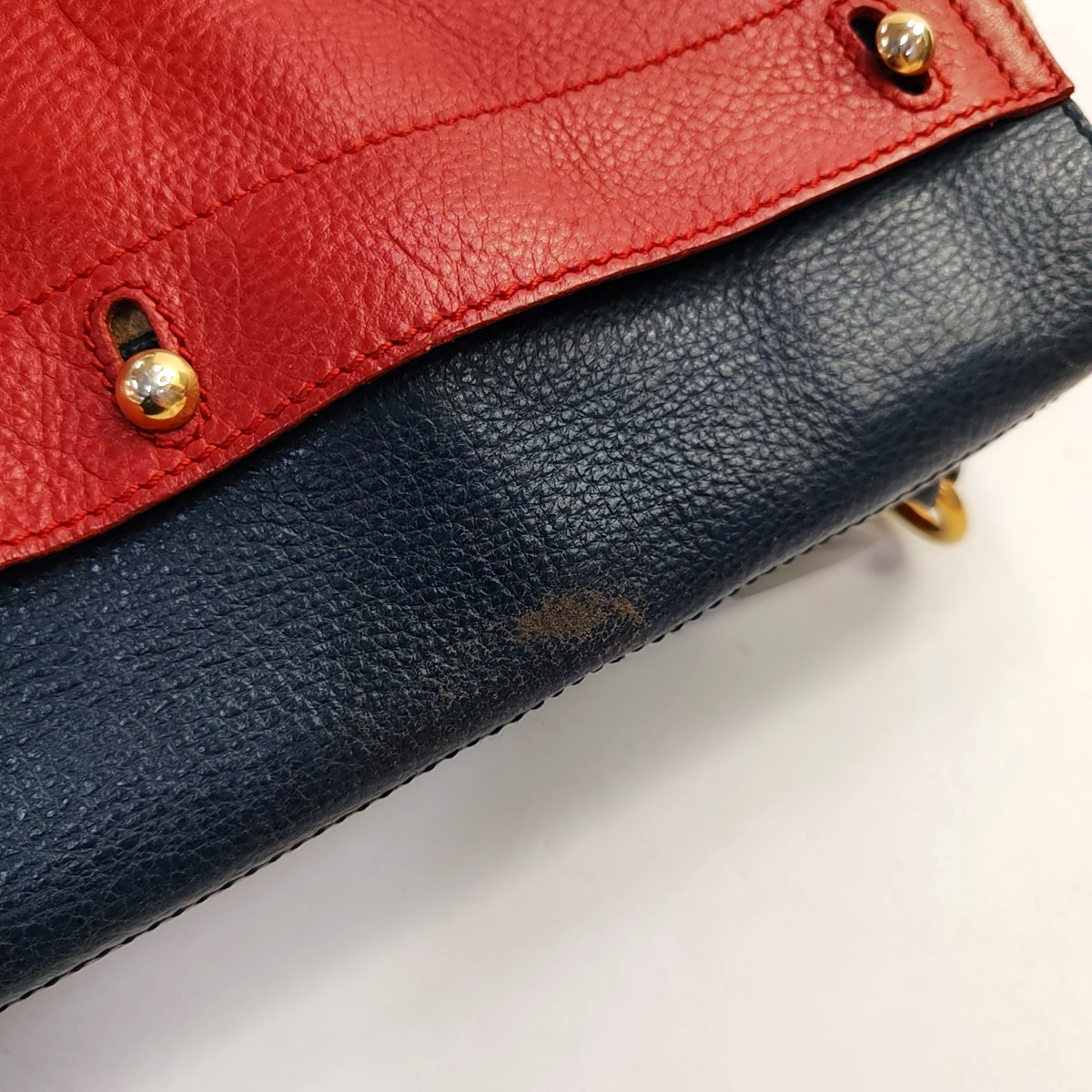 YSL MUSE TWO Red Cowhide Handbag Single Shoulder Bag Crossbody Bag Golden hardware-(SKU)-947613450