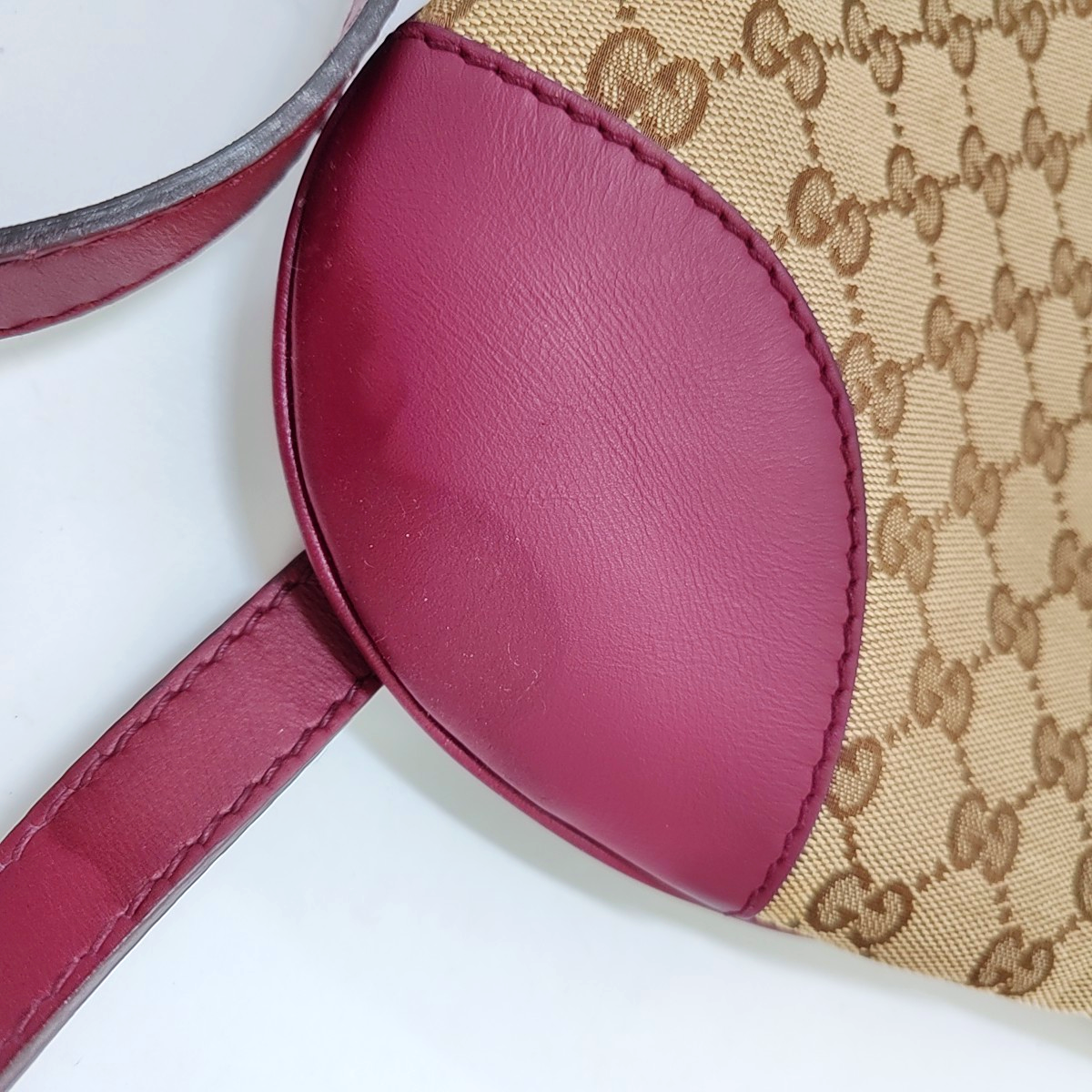 GUCCI Mayfair Khaki Canvas Monogram Single Shoulder Bag Crossbody Bag Golden hardware-(SKU)-945060554