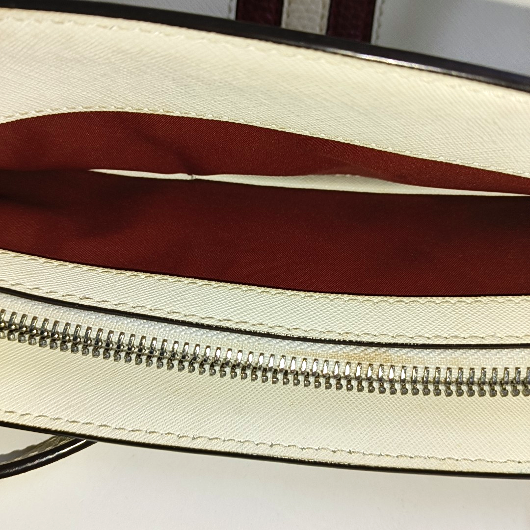 BALLY Tote bag White Cowhide Single Shoulder Bag Tote Silver Hardware shoulder straps-(SKU)-939934719