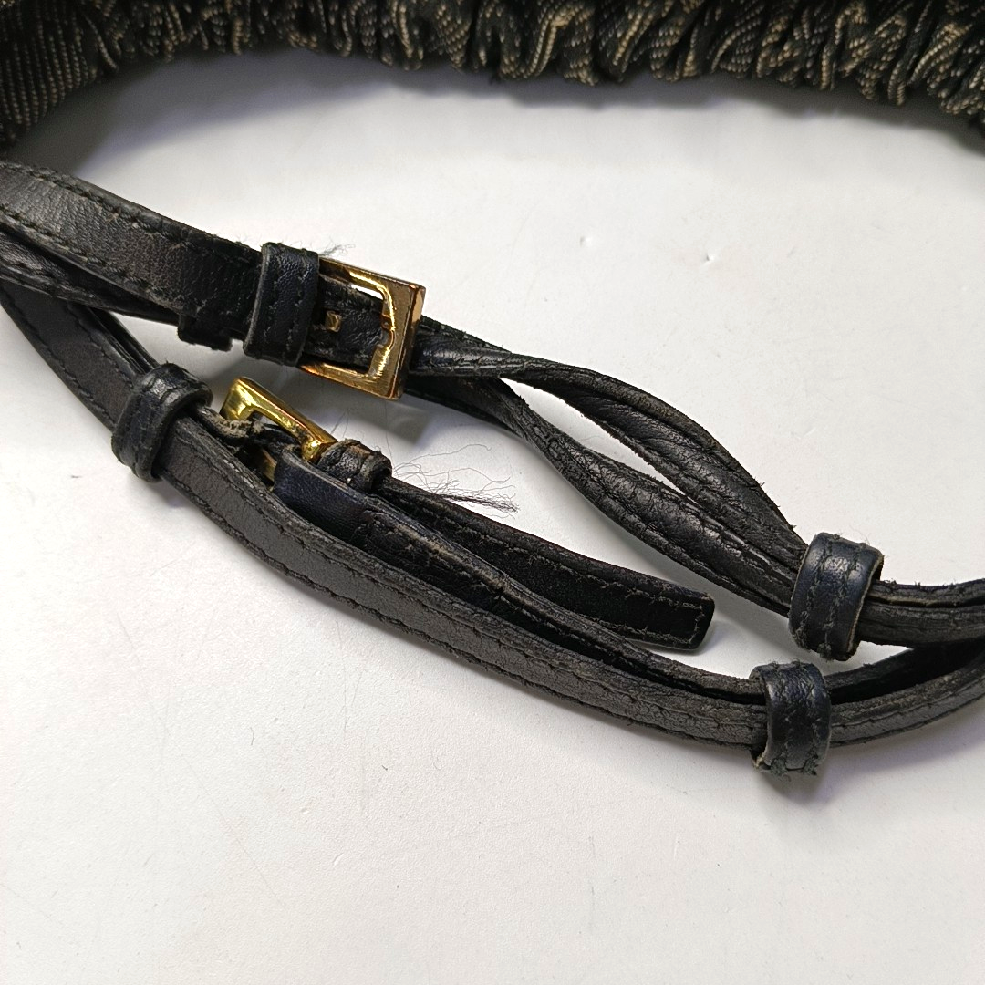 GUCCI Tote bag Dark Gray Canvas Monogrammed Handbag Golden hardware-(SKU)-948514581