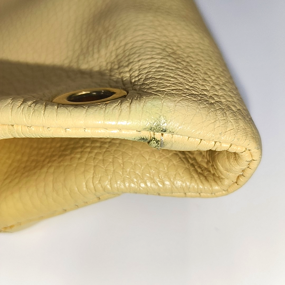 EMPORIO ARMANI Khaki Calf Leather Crossbody Shoulder Bag Golden hardware Removable shoulder strap-(SKU)-933628444