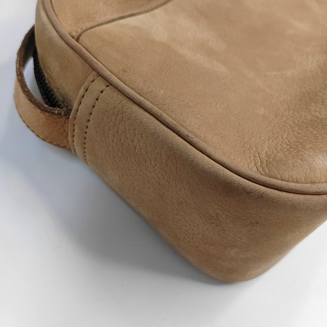 CELINE Brown Leather Crossbody Single Shoulder Bag Golden hardware-(SKU)-953952242