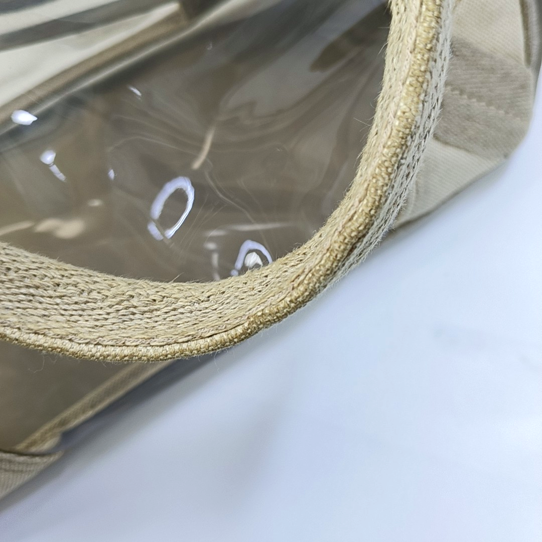 PRADA Transparent special material inlay handbag Silver Hardware Sub-bag-(SKU)-957328200