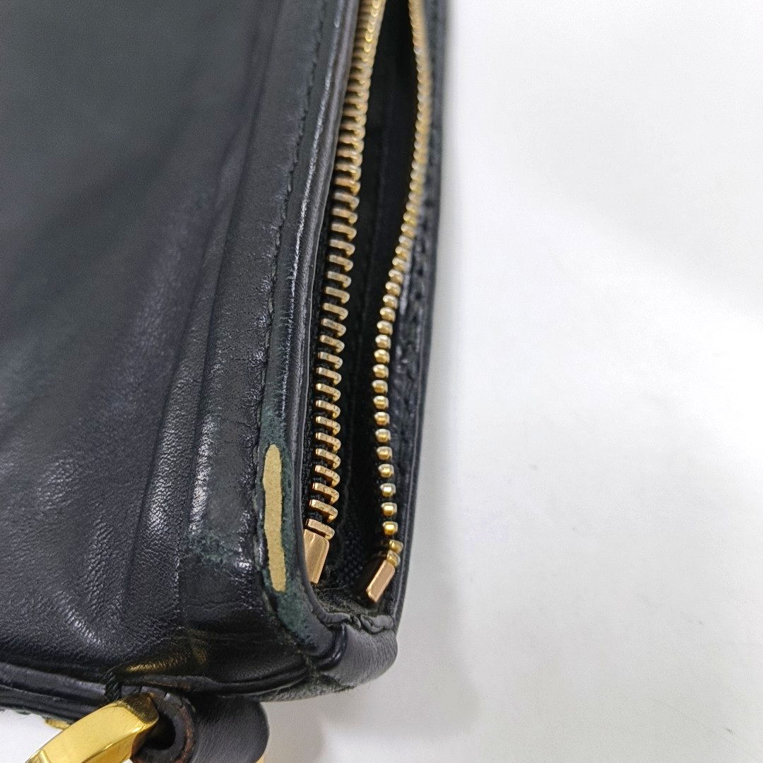 BVLGARI Black Leather Crossbody Bag Single Shoulder Bag Golden hardware Removable shoulder strap-(SKU)-929674210