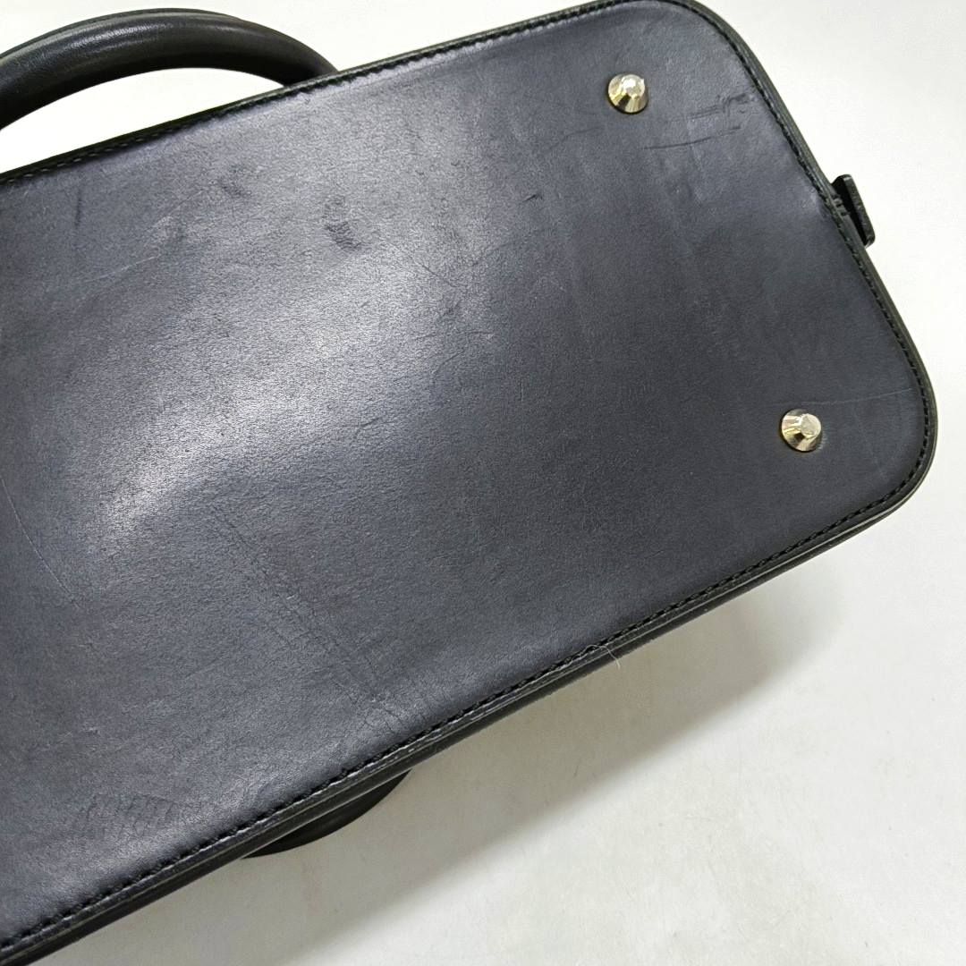 BURBERRY Tote bag Black fabric handbag Silver Hardware-(SKU)-952336388