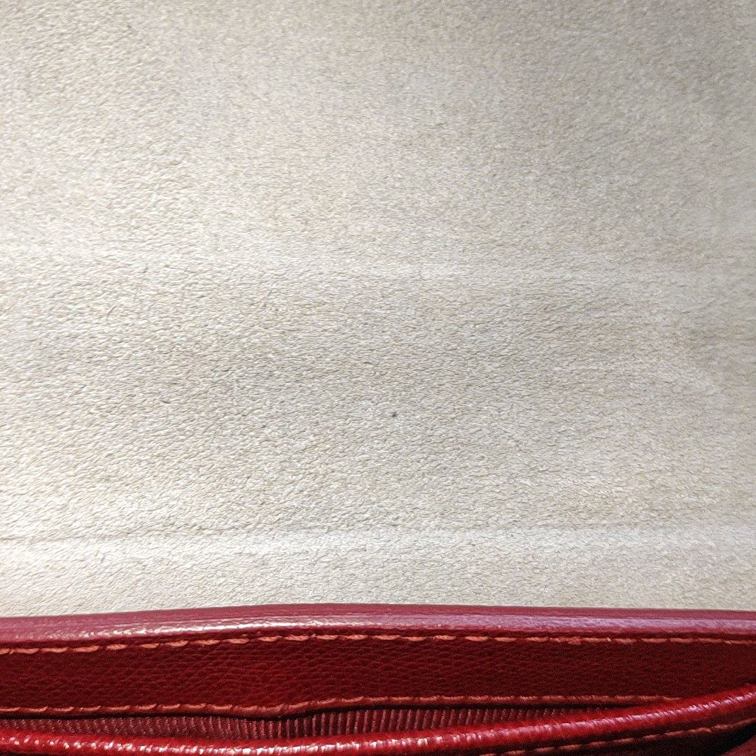 FURLA Metropolis Red Leather Printed Crossbody Single Shoulder Bag Golden hardware Removable shoulder strap-(SKU)-931098116