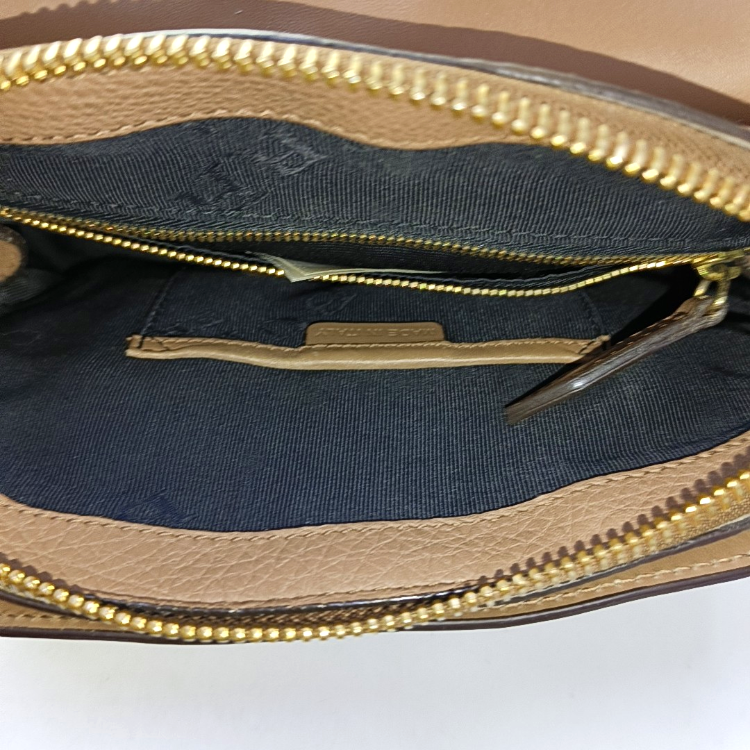 BURBERRY Milverton Brown Cowhide Single Shoulder Bag Tote Shoulder Bag Crossbody Bag Golden hardware Removable shoulder strap-(SKU)-951907400