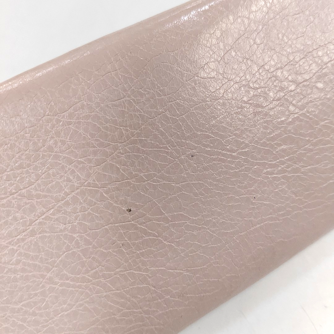 BALENCIAGA Classic City Light Pink Lamb Leather Stud Biker Wallet Silver Hardware-(SKU)-954228884