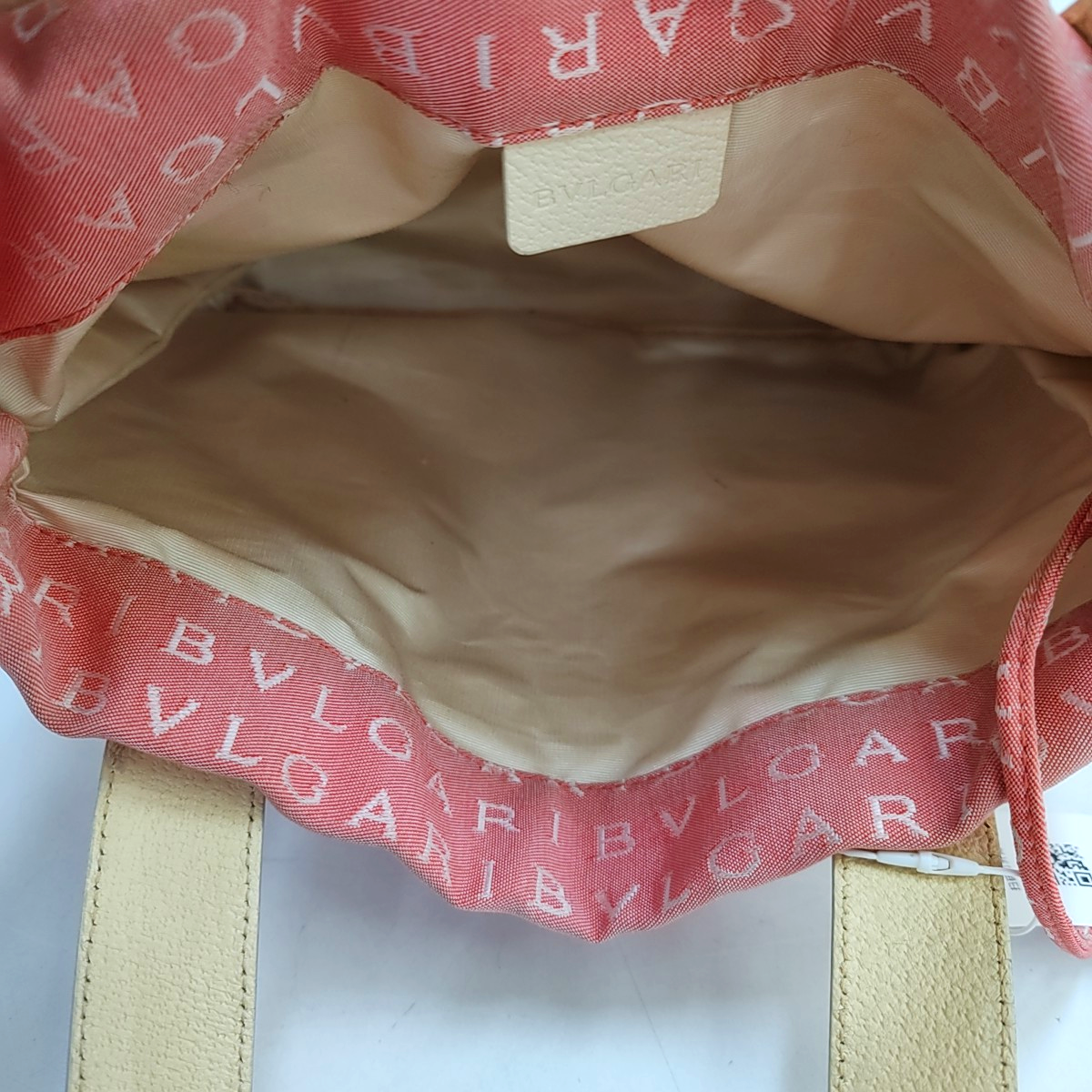 BVLGARI SOPHIA Pink Canvas Floral Handbag Single Shoulder Bag Golden hardware Sub-bag-(SKU)-949452566