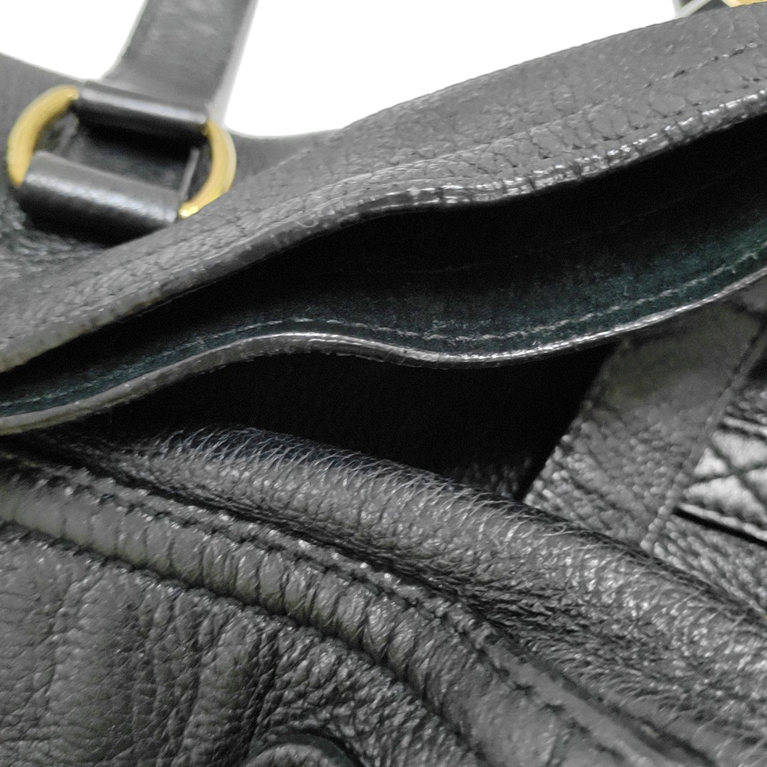 YSL DOWNTOWN CABASBlack Leather Single Shoulder Bag-(SKU)-939374057