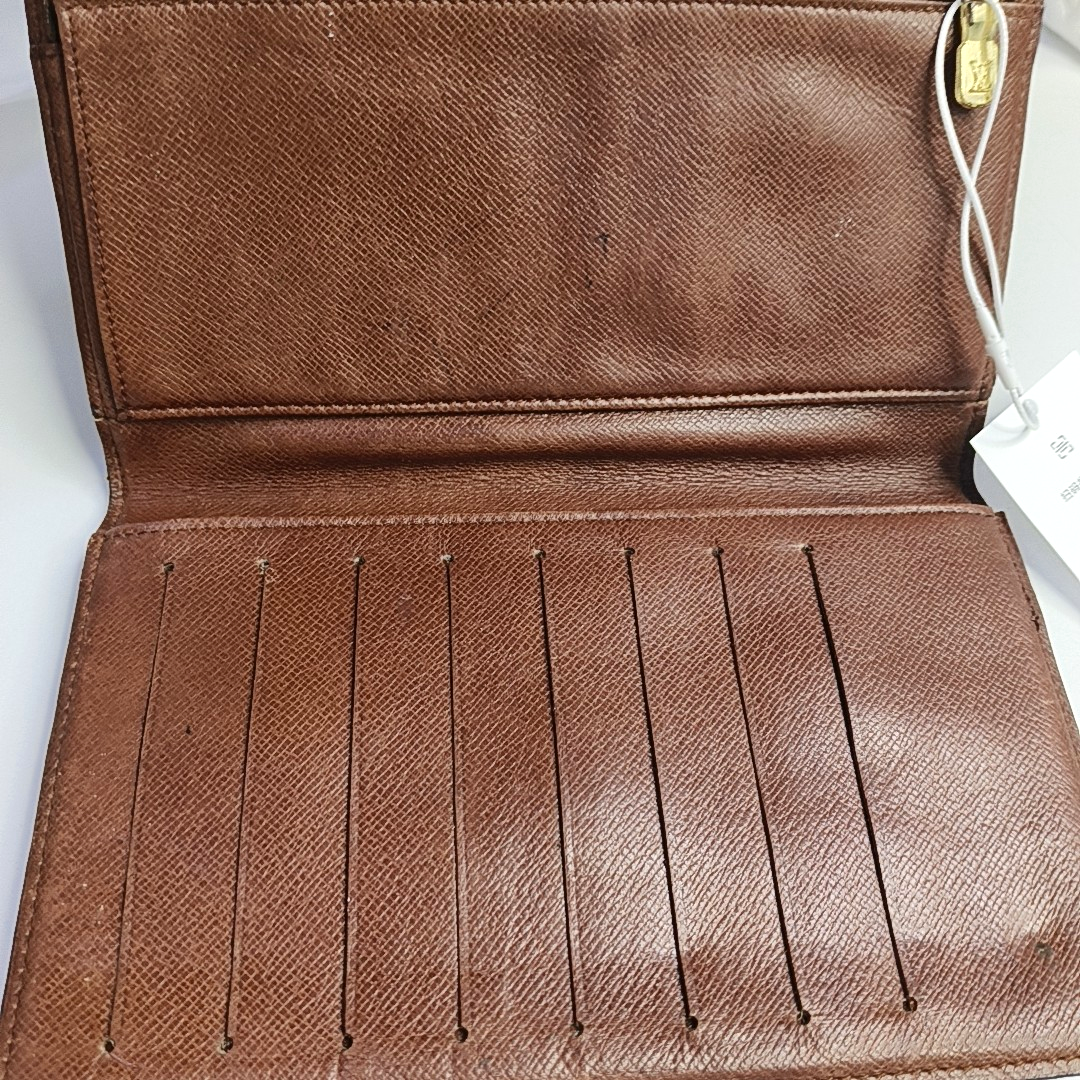 LOUIS VUITTON Brown Coated Canvas Monogrammed Tote Handbag Golden hardware Vintage model-(SKU)-944491586