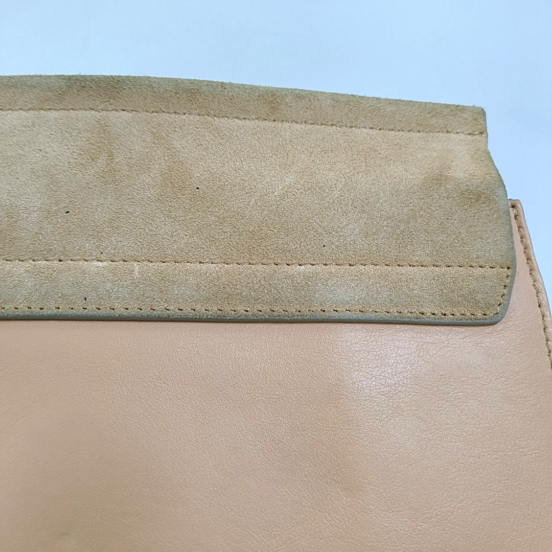 Chloé Faye Medium size Orange Suede Leather Single Shoulder Bag Golden hardware Removable shoulder strap-(SKU)-950948010