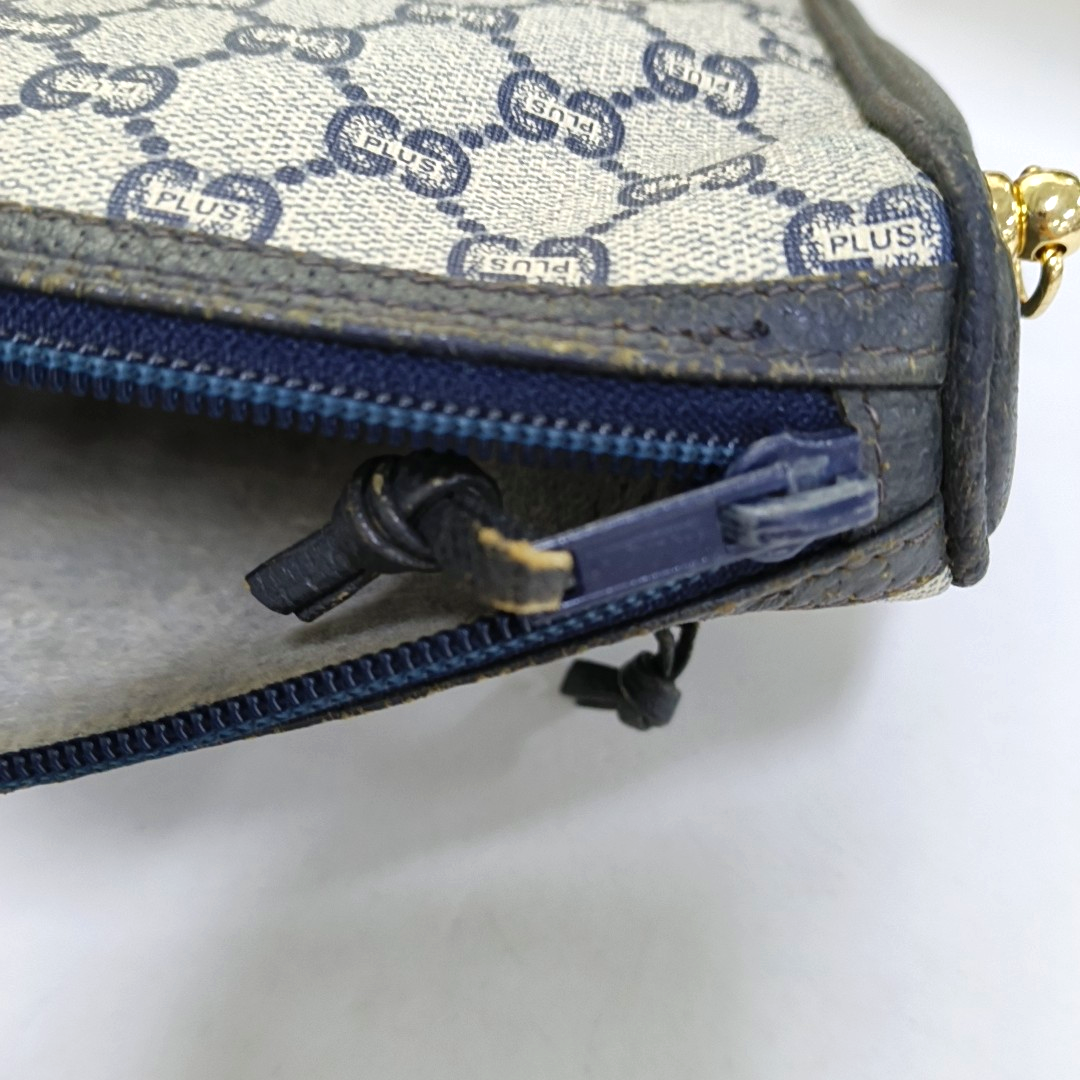 GUCCI Gray Coated Canvas Monogram Handbag Tote Golden hardware-(SKU)-959316608