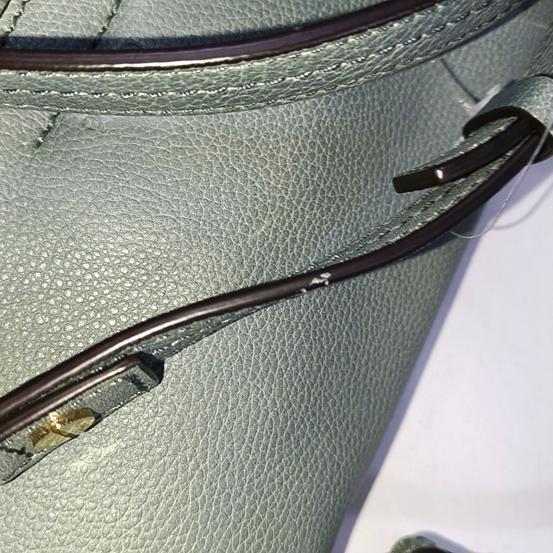 Chloé Faye Medium size Green Cowhide Leather Shoulder Bag Tote Golden hardware Removable shoulder strap-(SKU)-941110973