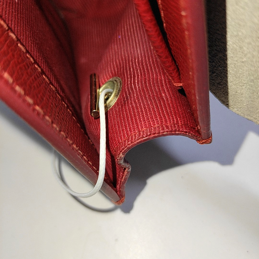 FURLA Metropolis Red Leather Printed Crossbody Single Shoulder Bag Golden hardware Removable shoulder strap-(SKU)-931098116