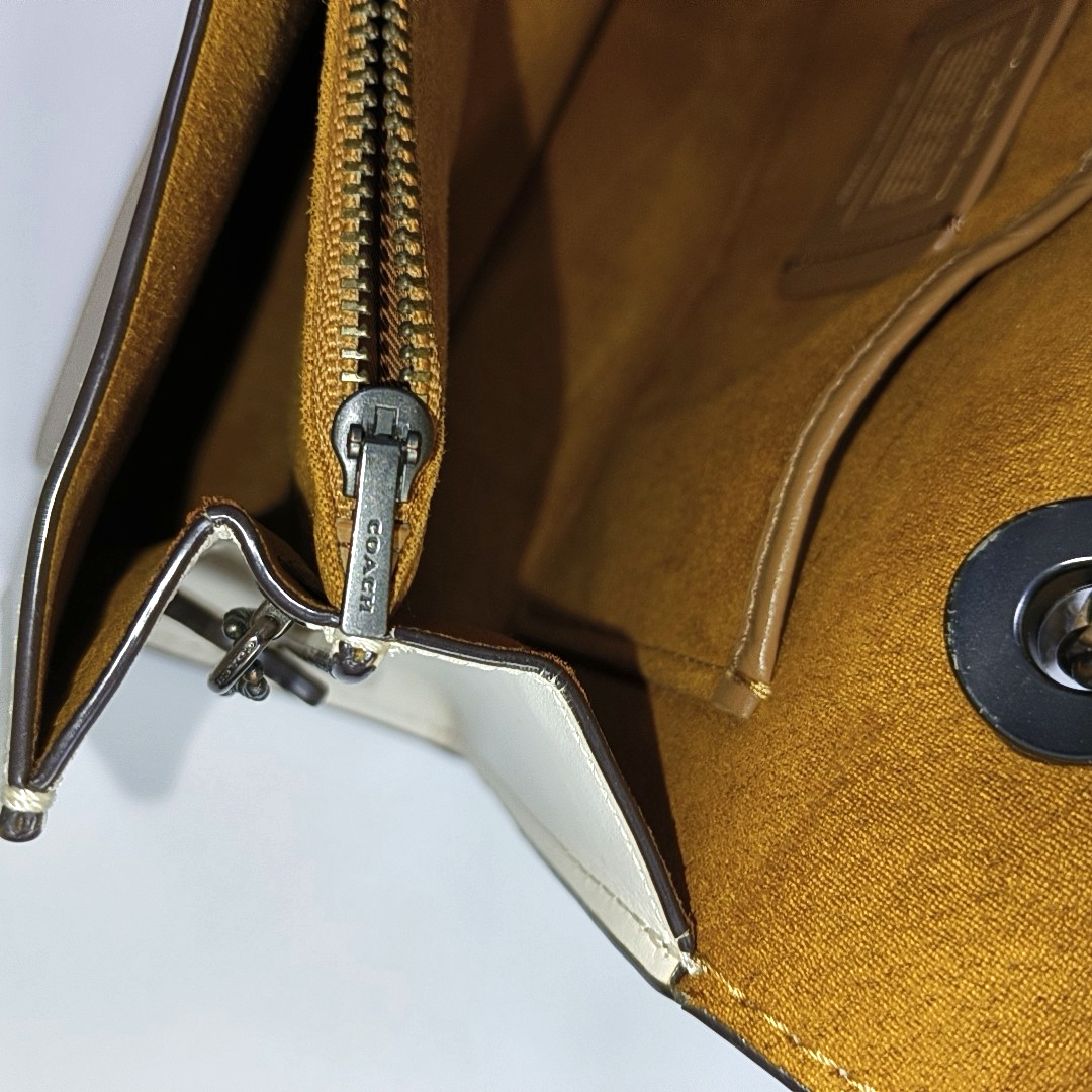 COACH PARKER 26 Multicolor Cowhide Monogrammed Single Shoulder Bag Crossbody Ruthenium color hardware-(SKU)-939954469