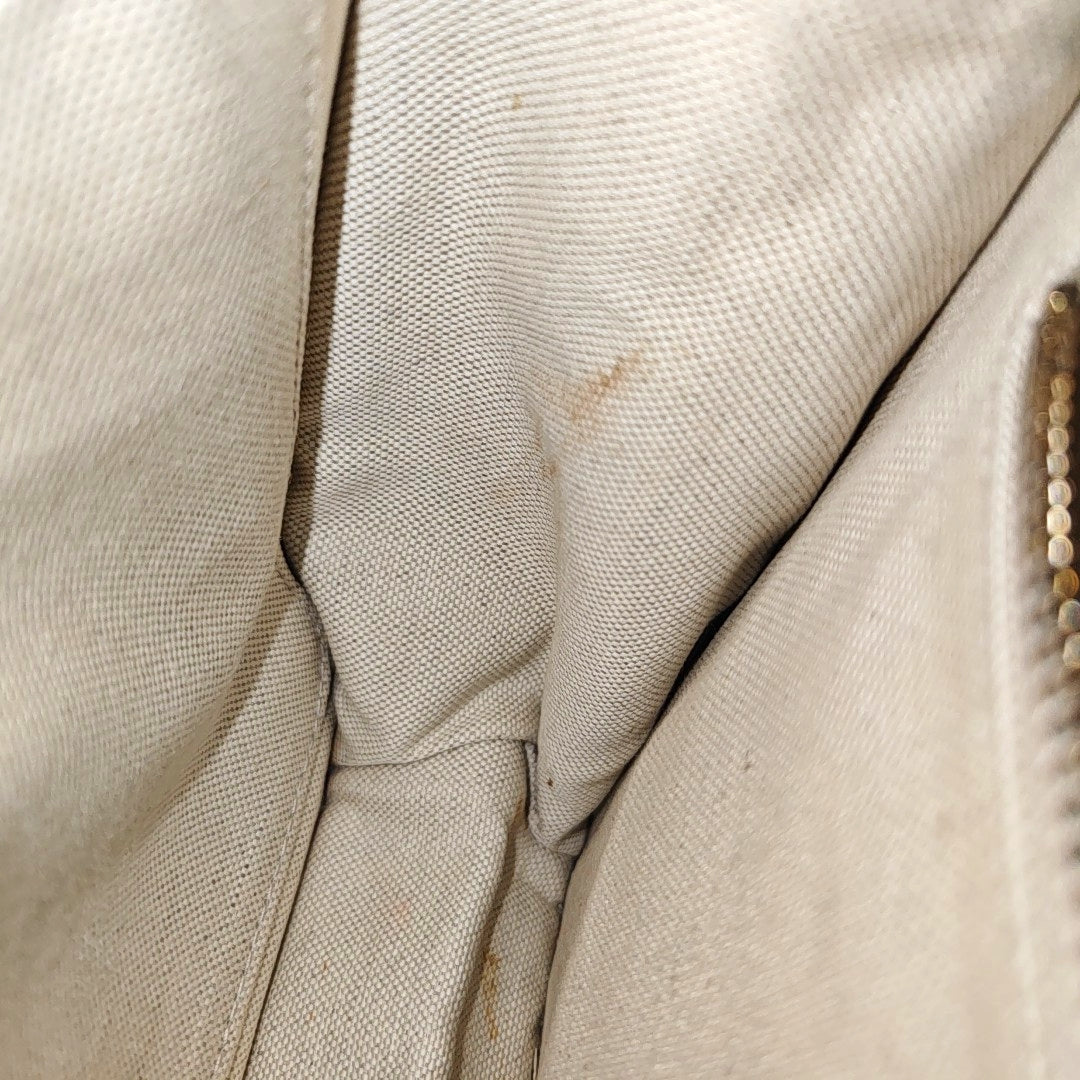 DIOR Dioraddict Beige Canvas Monogram Embossed Tote Shoulder Bag Handbag with Detachable Strap-(SKU)-971160290