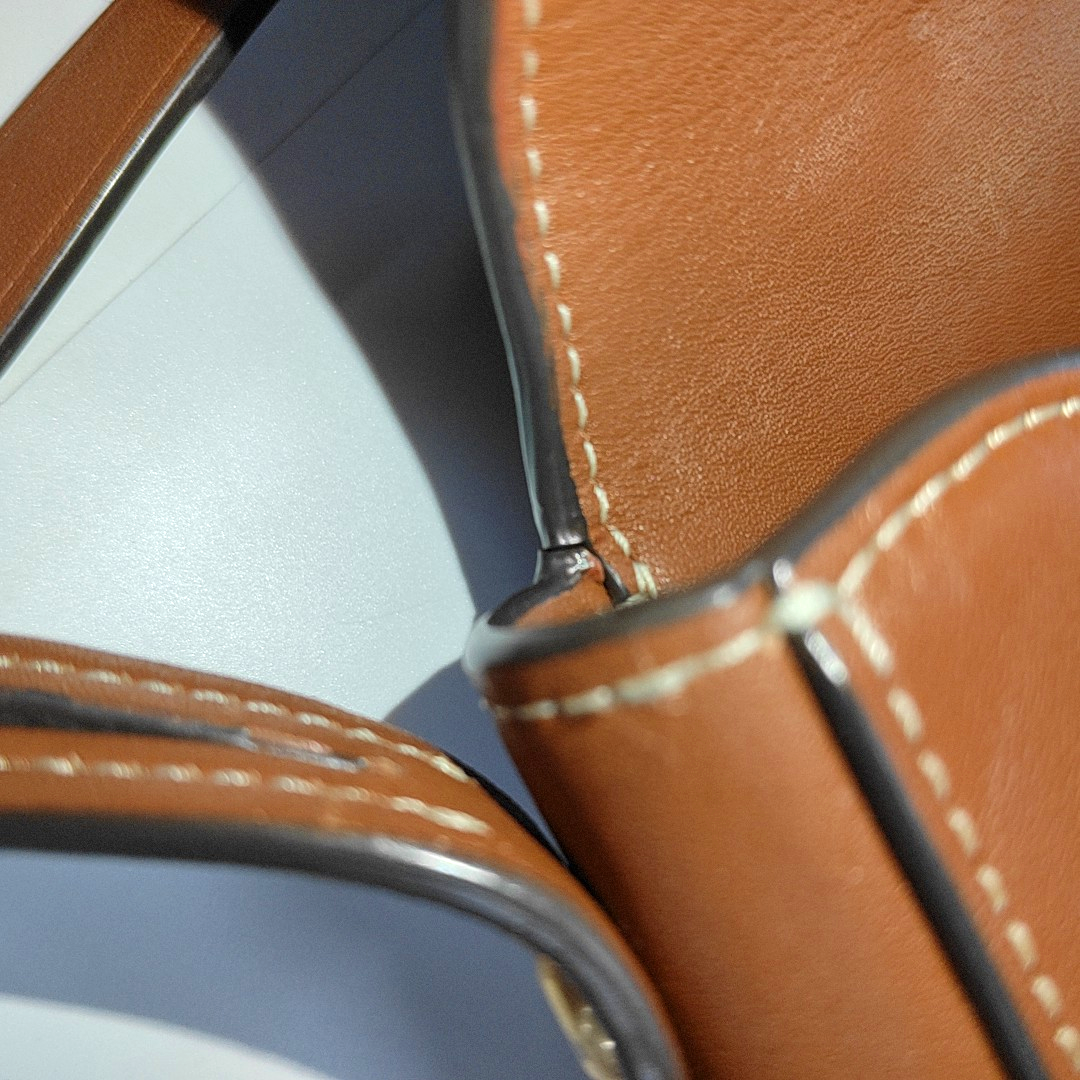 TORY BURCH Miller Brown Cowhide Fringe Sling Bag Single Shoulder Bag Golden hardware-(SKU)-14041116