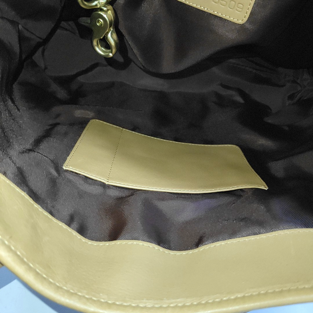 COACH Tote bag Brown Cowhide Single Shoulder Bag Golden hardware-(SKU)-13880712