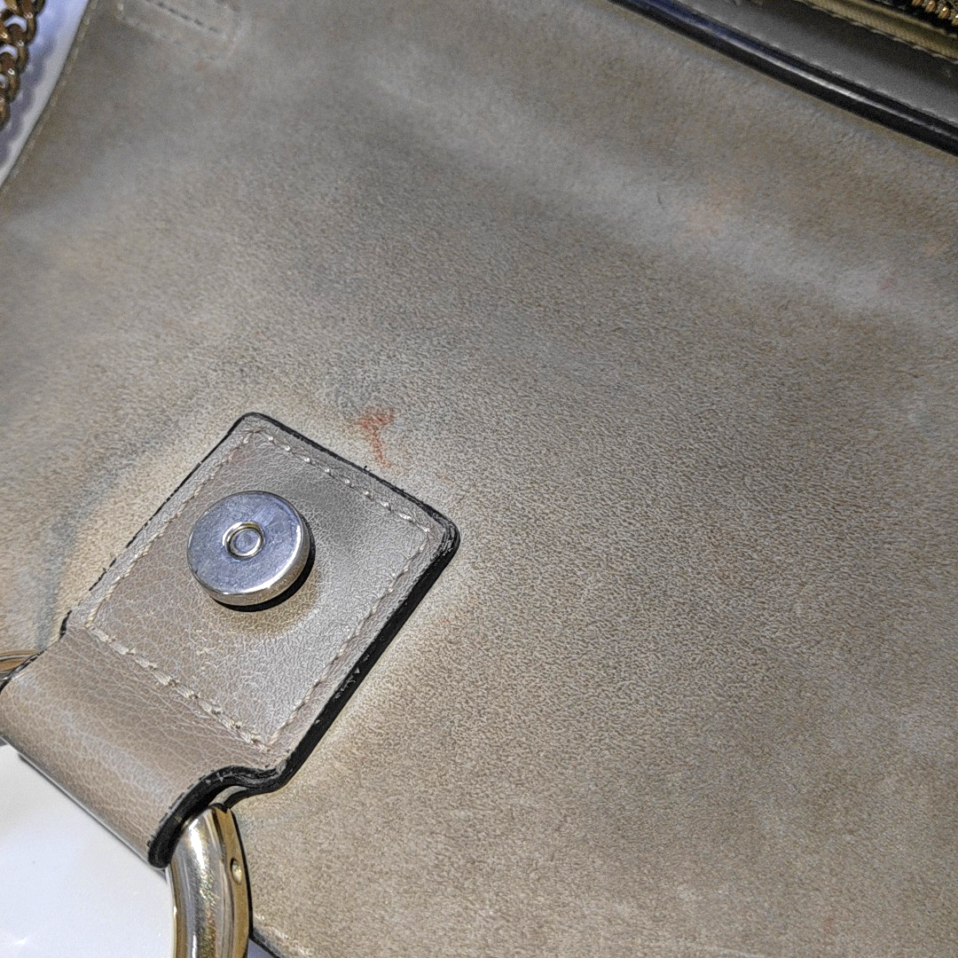 Chloé Faye Medium size Grey Cowhide Single Shoulder Bag Tote Shoulder Bag Crossbody Bag Golden Silver Hardware Removable shoulder strap-(SKU)-939956947