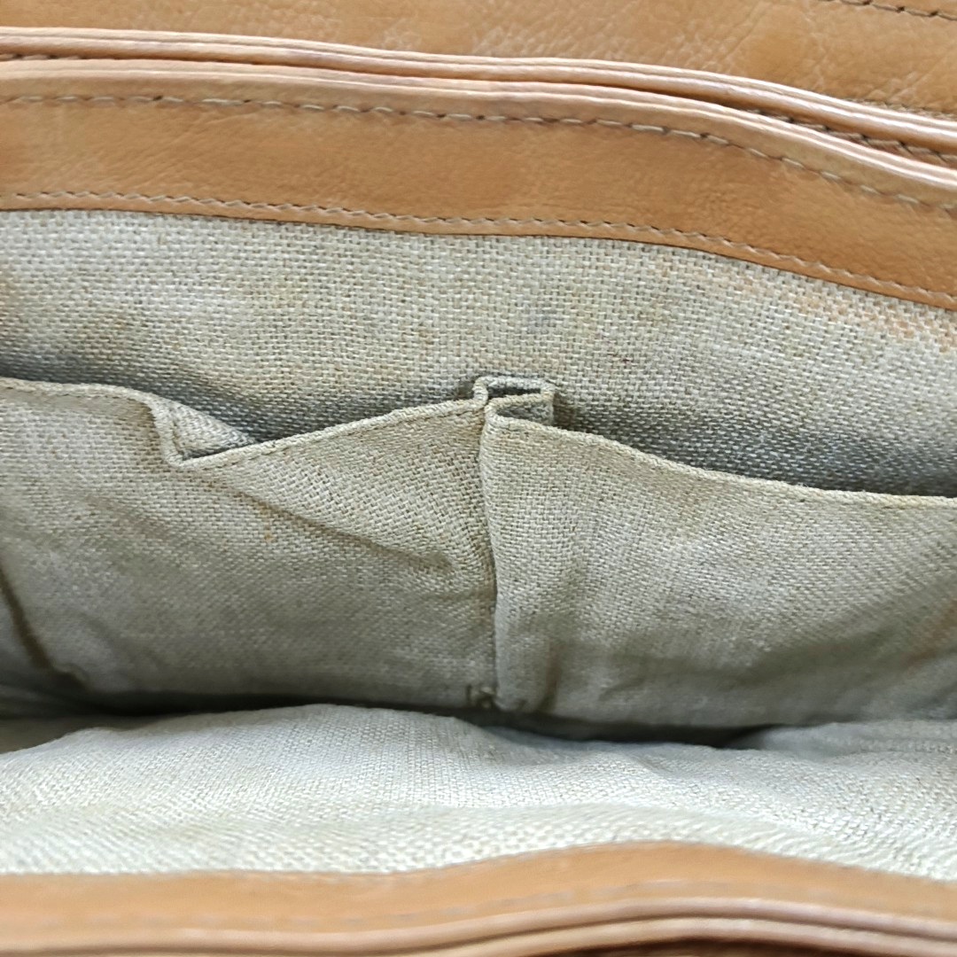 GUCCI Trunk Brown Canvas Old Flower Single Shoulder Bag Tote Bag Golden hardware-(SKU)-13447280