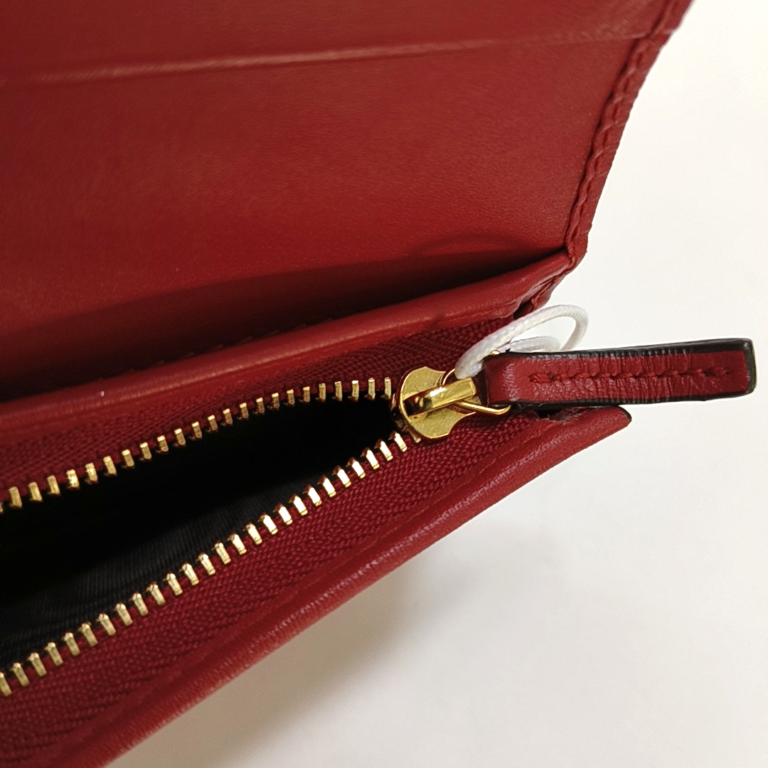 GUCCI GG Supreme Beige Coated Canvas Old Flower Embroidered Card Bag Golden hardware-(SKU)-960573589