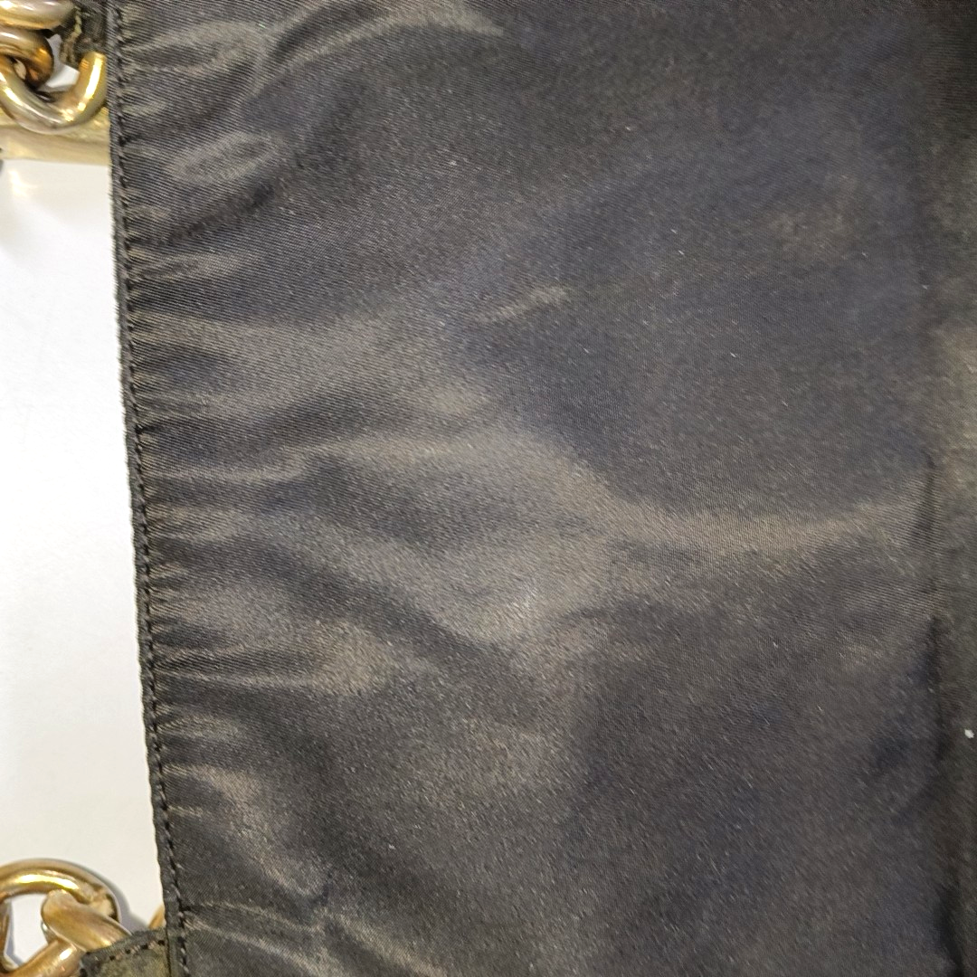 PRADA Black Nylon Single Shoulder Bag Tote Bag Golden hardware-(SKU)-941799323