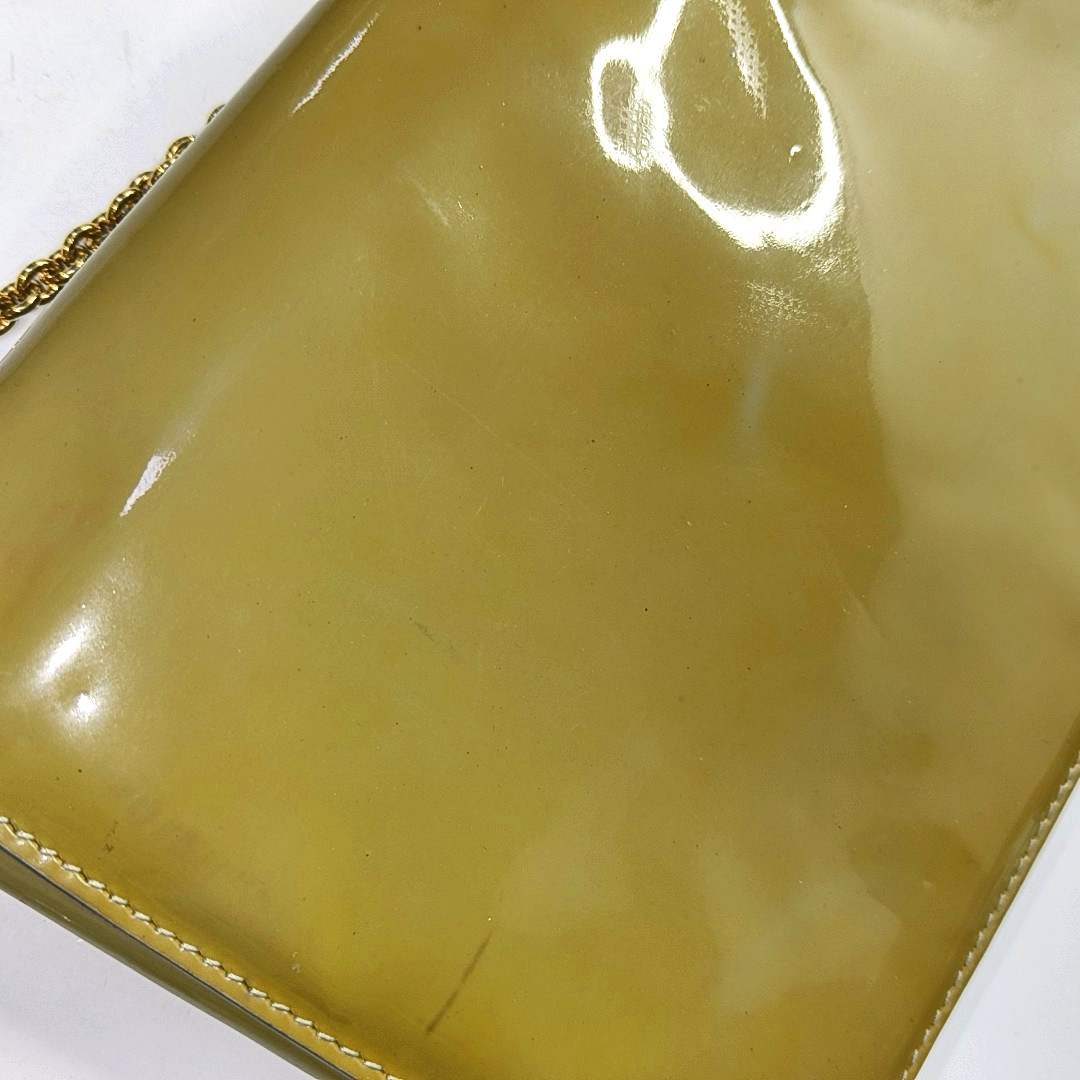 FERRAGAMO Ginny Green Cowhide Single Shoulder Bag Crossbody Golden hardware-(SKU)-942638146